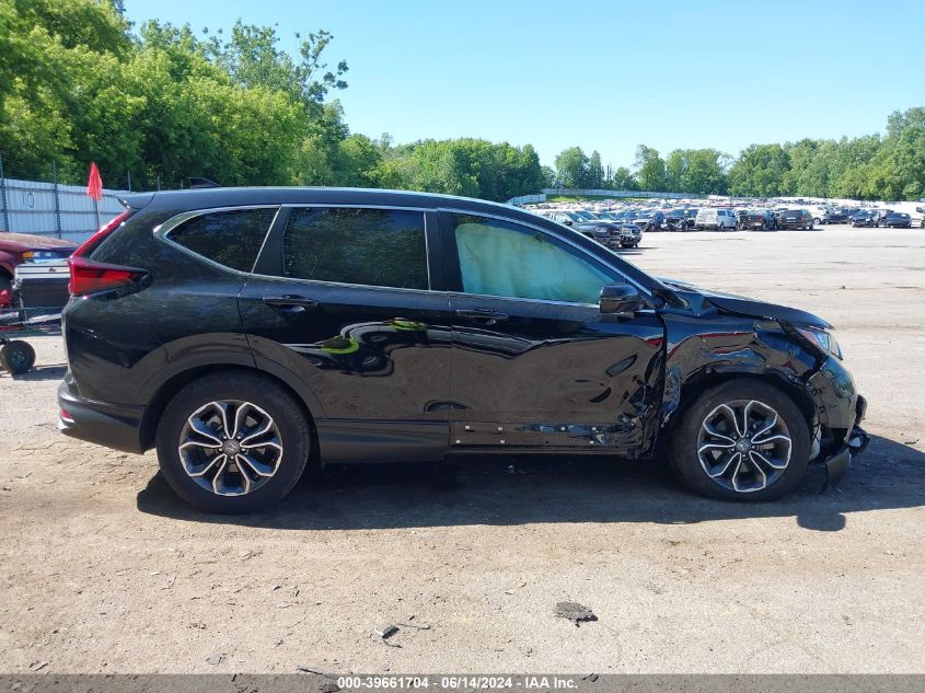 2022 Honda Cr-V Awd Ex VIN: 7FARW2H54NE021514 Lot: 39661704