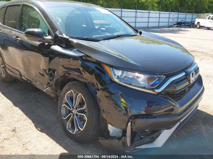 2022 Honda Cr-V Awd Ex VIN: 7FARW2H54NE021514 Lot: 39661704