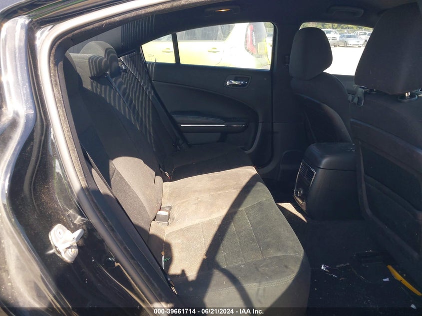 2012 Dodge Charger Se VIN: 2C3CDXBG9CH178045 Lot: 39661714