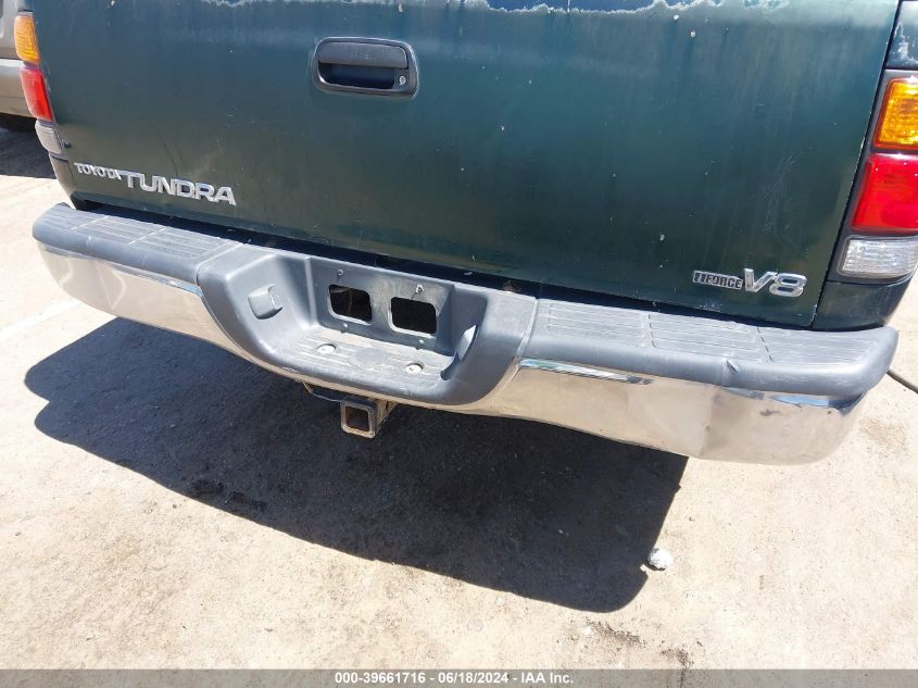 2002 Toyota Tundra Sr5 V8 VIN: 5TBRT34132S250974 Lot: 39661716