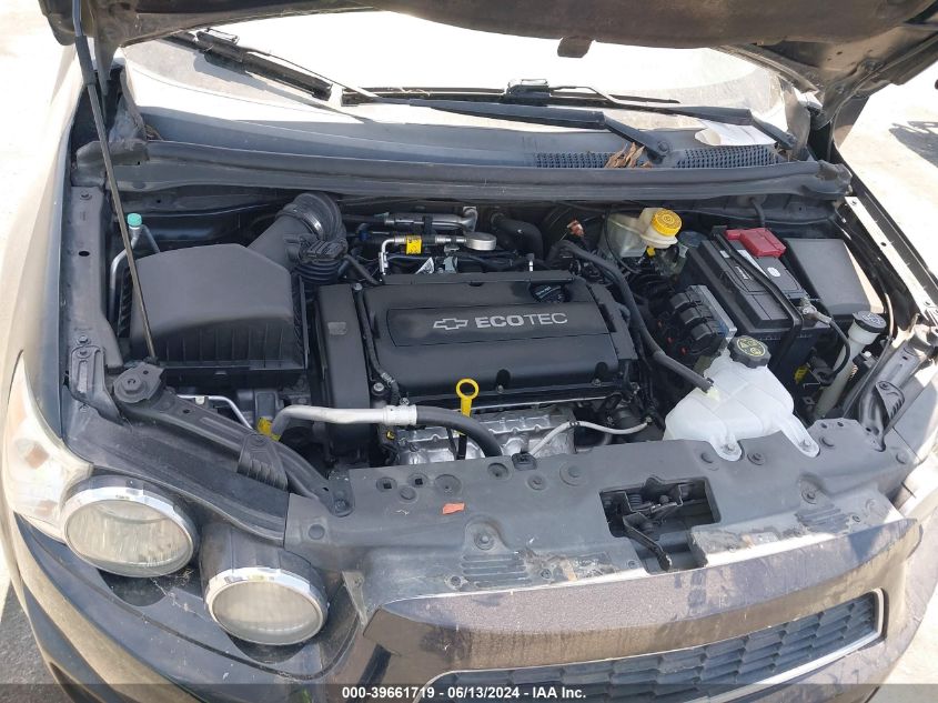 2014 Chevrolet Sonic Lt Auto VIN: 1G1JC5SH7E4210535 Lot: 39661719