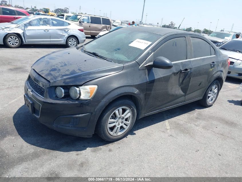 2014 Chevrolet Sonic Lt Auto VIN: 1G1JC5SH7E4210535 Lot: 39661719