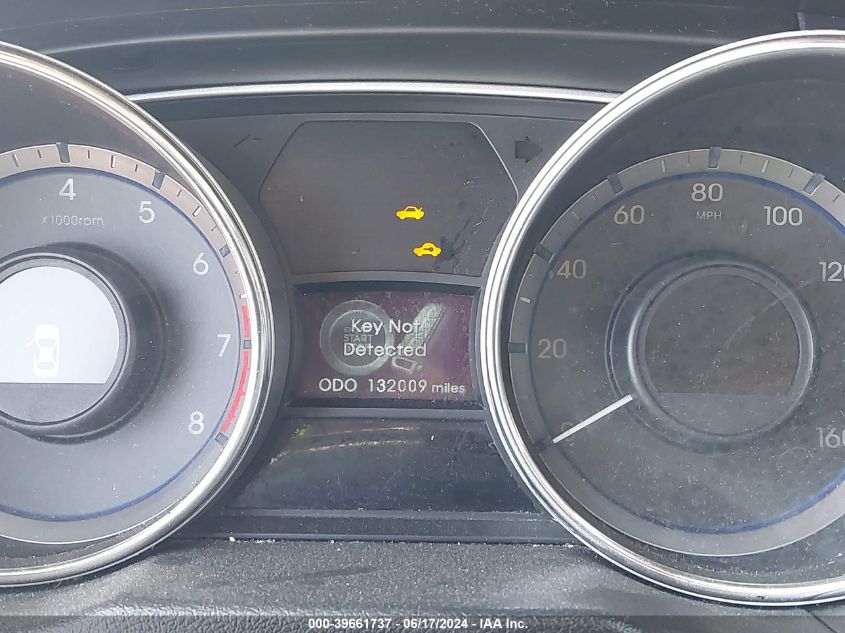 2013 Hyundai Sonata Se VIN: 5NPEC4AC1DH602606 Lot: 39661737