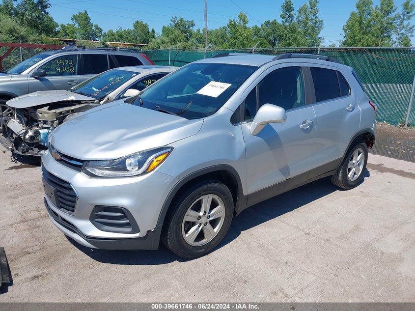 2017 CHEVROLET TRAX LT - 3GNCJLSB7HL179296