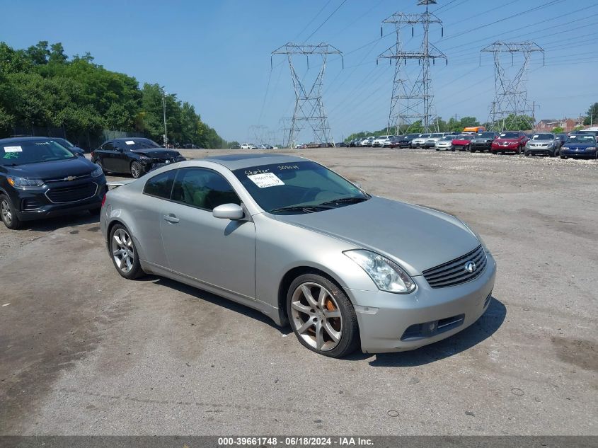 2004 Infiniti G35 VIN: JNKCV54E84M303574 Lot: 39661748