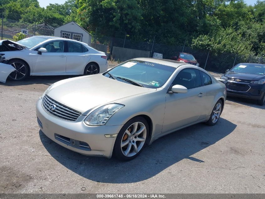 2004 Infiniti G35 VIN: JNKCV54E84M303574 Lot: 39661748