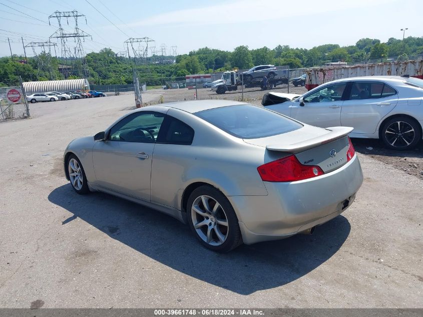 2004 Infiniti G35 VIN: JNKCV54E84M303574 Lot: 39661748