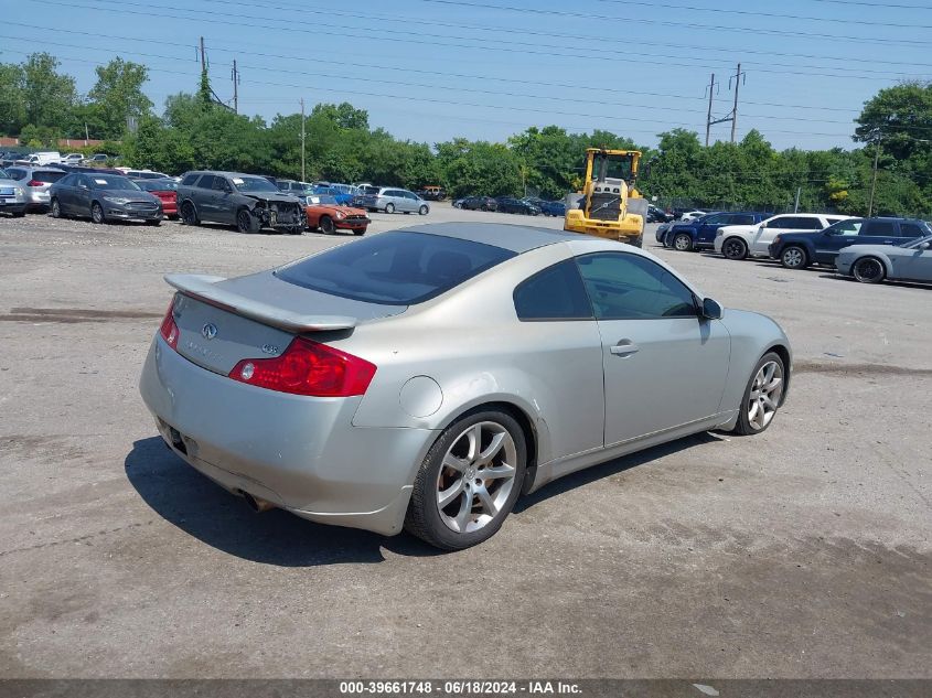 2004 Infiniti G35 VIN: JNKCV54E84M303574 Lot: 39661748