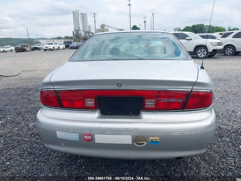 2005 Buick Century VIN: 2G4WS52JX51113937 Lot: 39661765