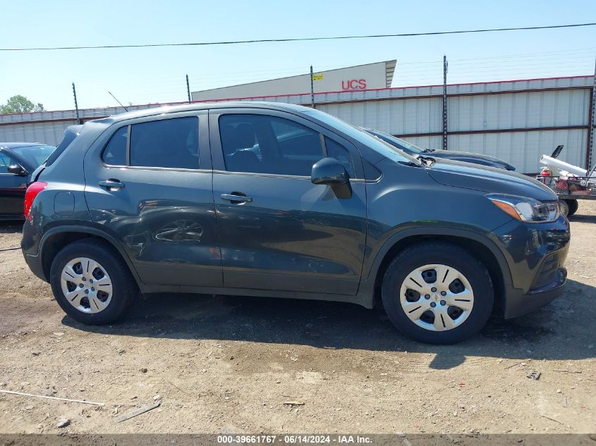 2019 Chevrolet Trax Ls VIN: 3GNCJKSB0KL138722 Lot: 39661767