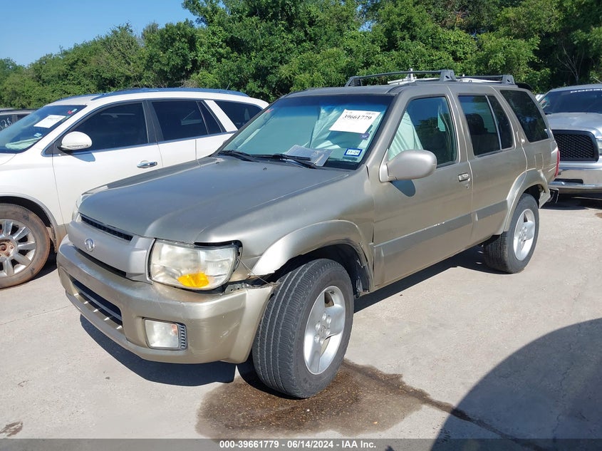2002 Infiniti Qx4 Luxury VIN: JNRDR09Y92W252832 Lot: 39661779