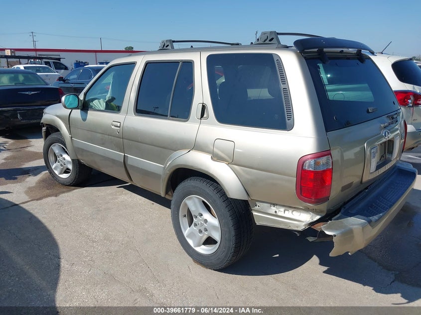 2002 Infiniti Qx4 Luxury VIN: JNRDR09Y92W252832 Lot: 39661779
