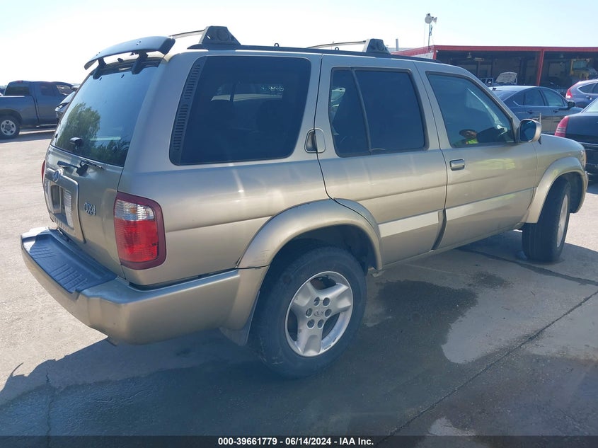 2002 Infiniti Qx4 Luxury VIN: JNRDR09Y92W252832 Lot: 39661779