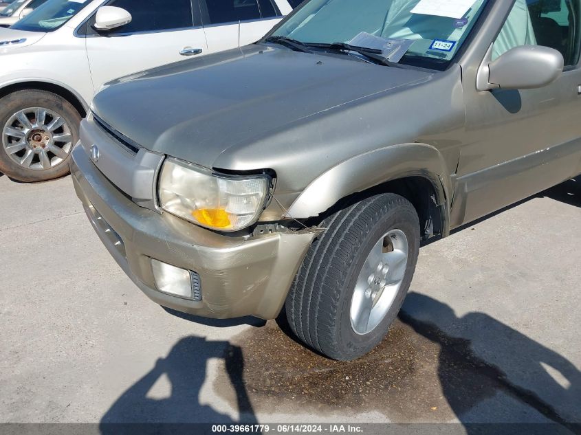 2002 Infiniti Qx4 Luxury VIN: JNRDR09Y92W252832 Lot: 39661779