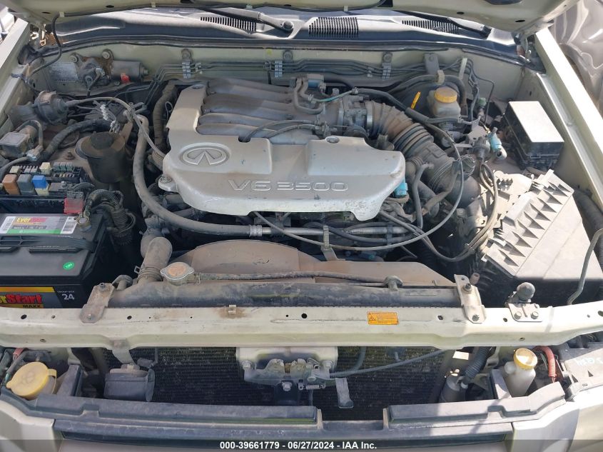 2002 Infiniti Qx4 Luxury VIN: JNRDR09Y92W252832 Lot: 39661779