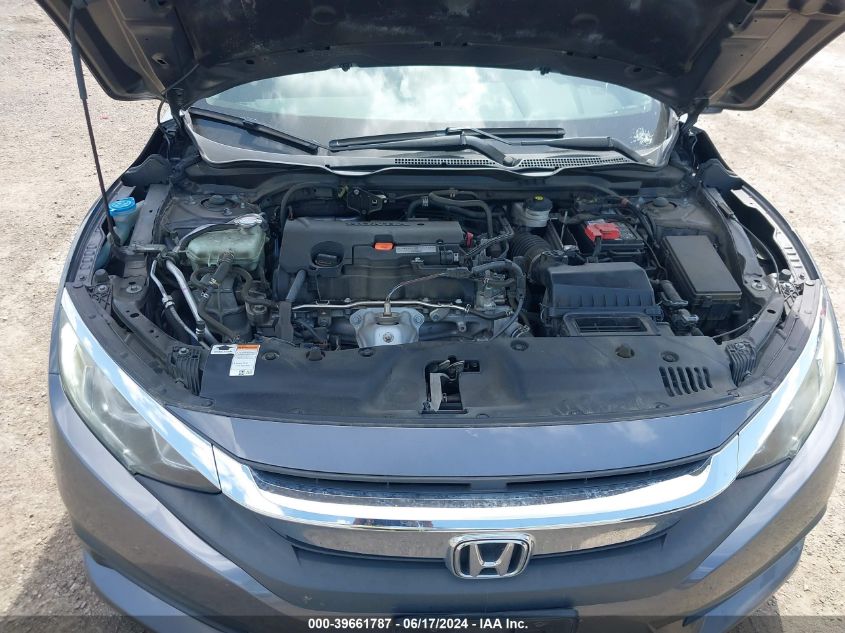 2018 Honda Civic Lx VIN: 19XFC2F55JE018258 Lot: 39661787