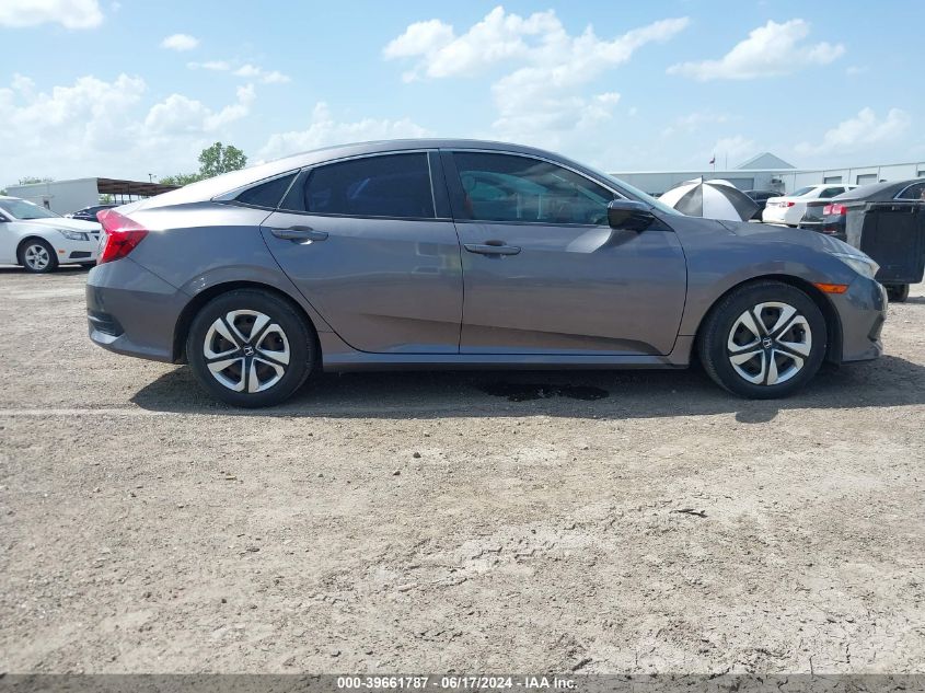 2018 Honda Civic Lx VIN: 19XFC2F55JE018258 Lot: 39661787