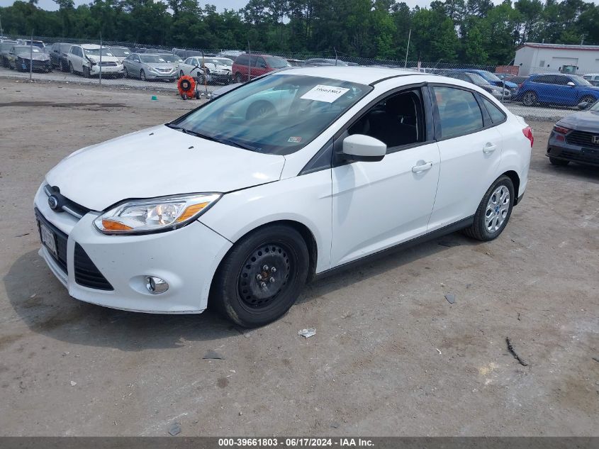 2012 Ford Focus Se VIN: 1FAHP3F23CL217155 Lot: 39661803