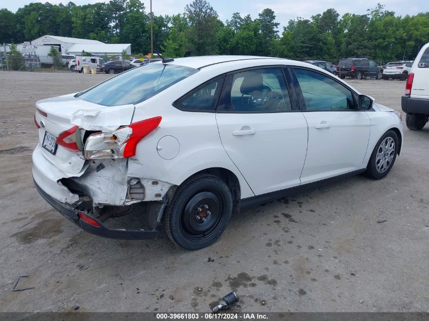 2012 Ford Focus Se VIN: 1FAHP3F23CL217155 Lot: 39661803