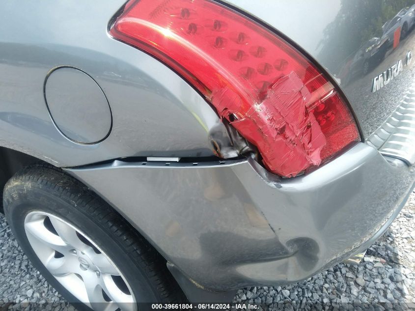 2006 Nissan Murano Se VIN: JN8AZ08W96W539987 Lot: 39661804