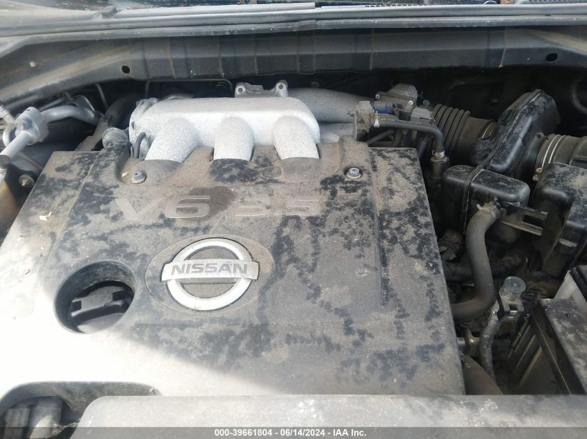 2006 Nissan Murano Se VIN: JN8AZ08W96W539987 Lot: 39661804