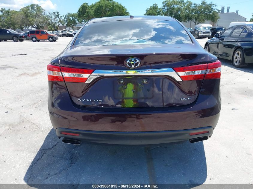 2014 Toyota Avalon Xle Touring VIN: 4T1BK1EB3EU134290 Lot: 39661815