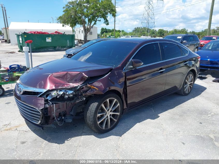 2014 Toyota Avalon Xle Touring VIN: 4T1BK1EB3EU134290 Lot: 39661815