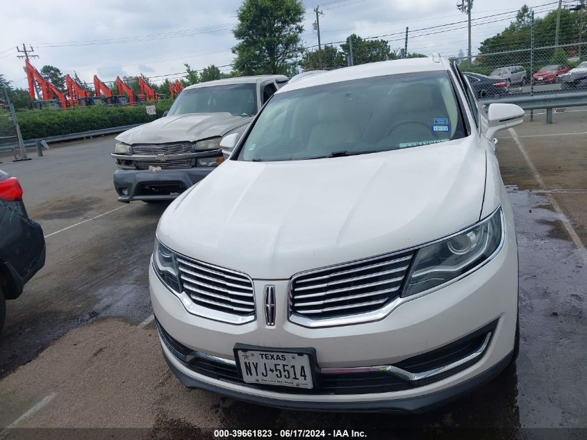 2017 Lincoln Mkx Select VIN: 2LMPJ6KR3HBL34379 Lot: 39661823