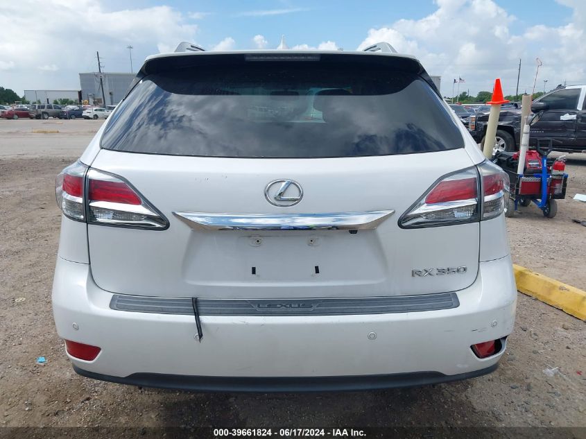 2015 Lexus Rx 350 VIN: 2T2ZK1BAXFC191921 Lot: 39661824