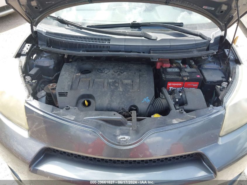 2012 Scion Xd VIN: JTKKU4B41C1022987 Lot: 39661827