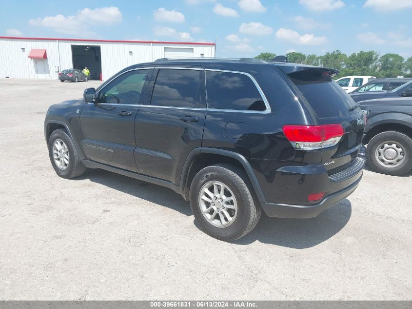 2019 Jeep Grand Cherokee Laredo E 4X4 VIN: 1C4RJFAG5KC754192 Lot: 39661831