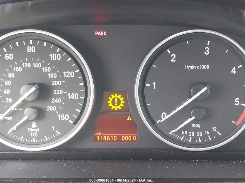 2011 BMW X5 xDrive35D VIN: 5UXZW0C54BL659521 Lot: 39661834