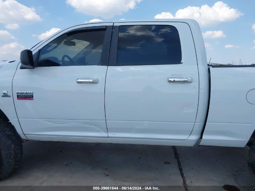 2012 Ram 2500 Slt VIN: 3C6UD5DLXCG256869 Lot: 39661844
