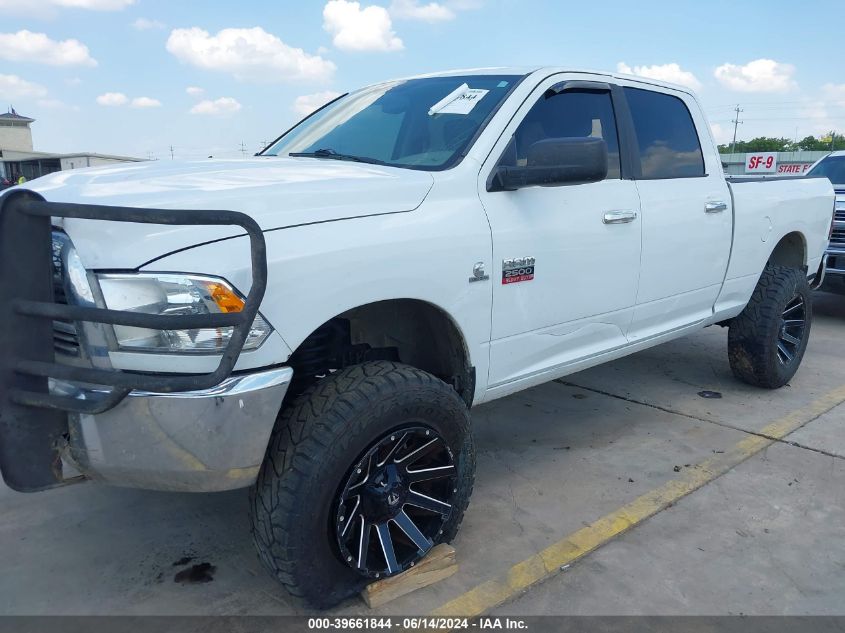 2012 Ram 2500 Slt VIN: 3C6UD5DLXCG256869 Lot: 39661844