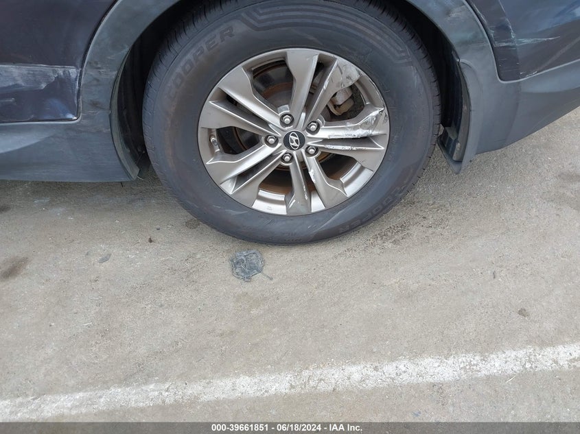 2014 Hyundai Santa Fe Sport 2.4L VIN: 5XYZU3LB5EG206717 Lot: 39661851