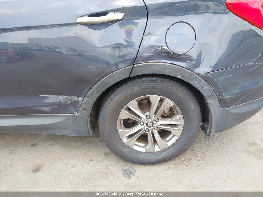 2014 Hyundai Santa Fe Sport 2.4L VIN: 5XYZU3LB5EG206717 Lot: 39661851