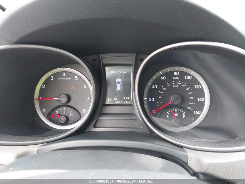 2014 Hyundai Santa Fe Sport 2.4L VIN: 5XYZU3LB5EG206717 Lot: 39661851