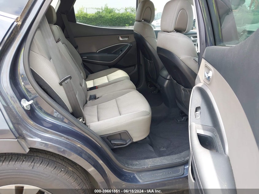 2014 Hyundai Santa Fe Sport 2.4L VIN: 5XYZU3LB5EG206717 Lot: 39661851