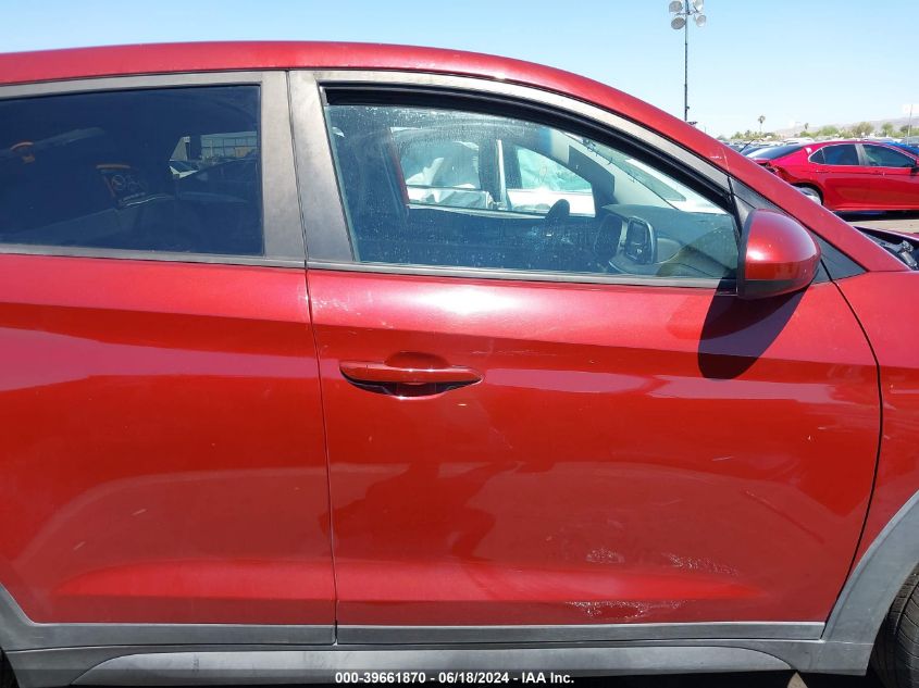 2019 Hyundai Tucson Se VIN: KM8J2CA43KU883276 Lot: 39661870