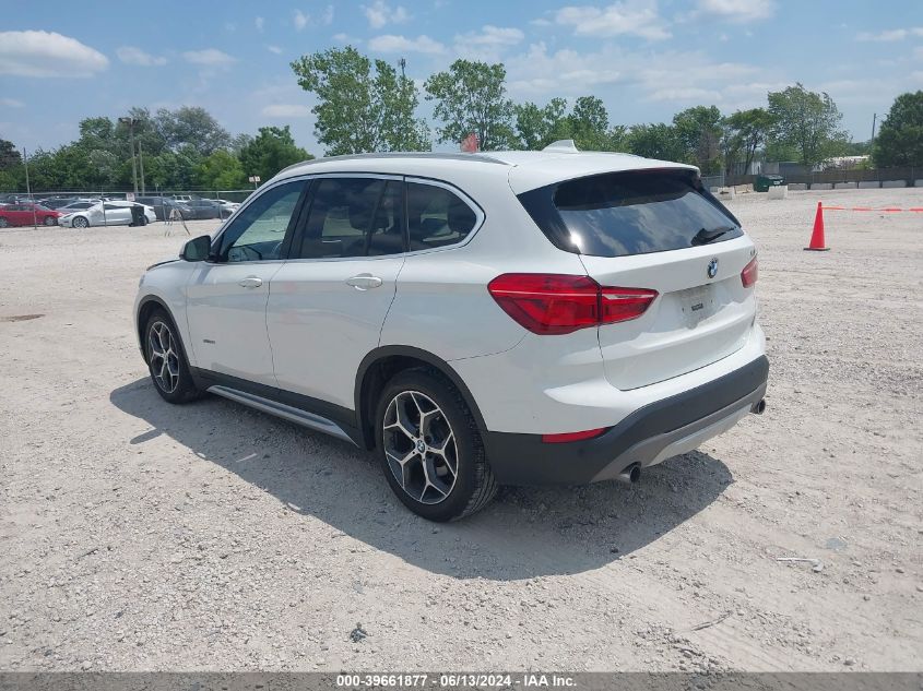 2017 BMW X1 xDrive28I VIN: WBXHT3Z30H4A55812 Lot: 39661877