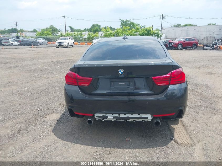 2018 BMW 440I Gran Coupe xDrive VIN: WBA4J7C55JBH14114 Lot: 39661886