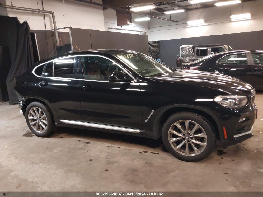 2019 BMW X4 xDrive30I VIN: 5UXUJ3C50KLG54748 Lot: 39661887