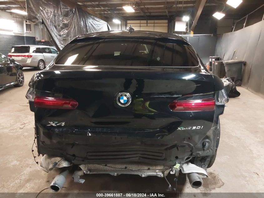 2019 BMW X4 xDrive30I VIN: 5UXUJ3C50KLG54748 Lot: 39661887