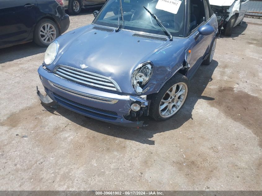 2007 Mini Cooper VIN: WMWRF33557TG17031 Lot: 39661902