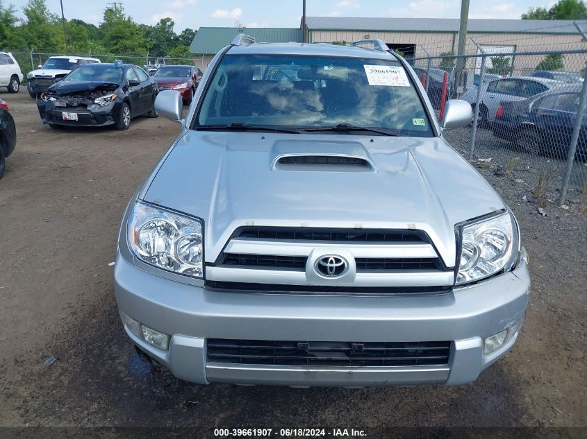 2004 Toyota 4Runner Sr5 Sport V6 VIN: JTEBU14R548016550 Lot: 39661907
