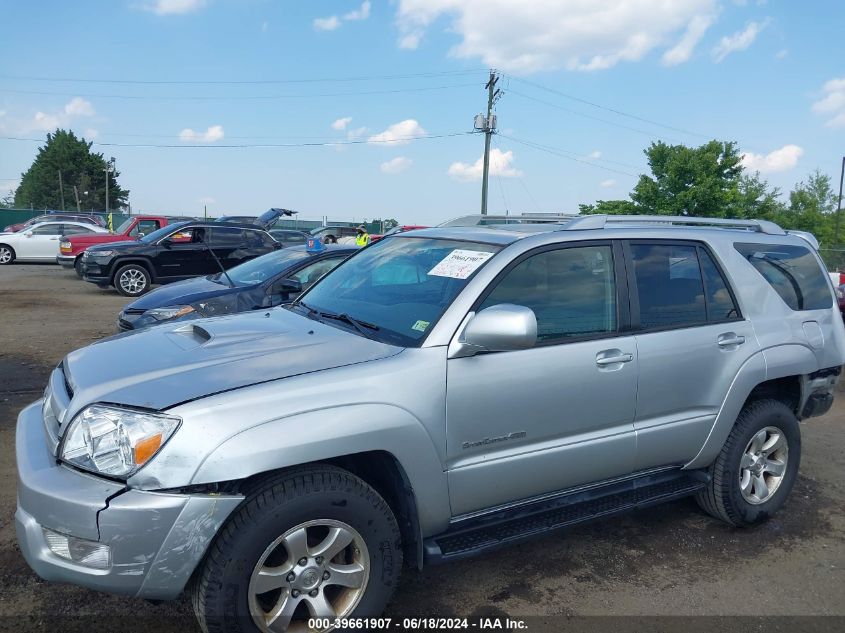 2004 Toyota 4Runner Sr5 Sport V6 VIN: JTEBU14R548016550 Lot: 39661907
