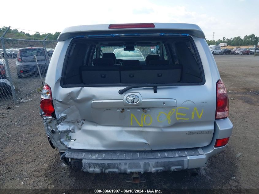 2004 Toyota 4Runner Sr5 Sport V6 VIN: JTEBU14R548016550 Lot: 39661907