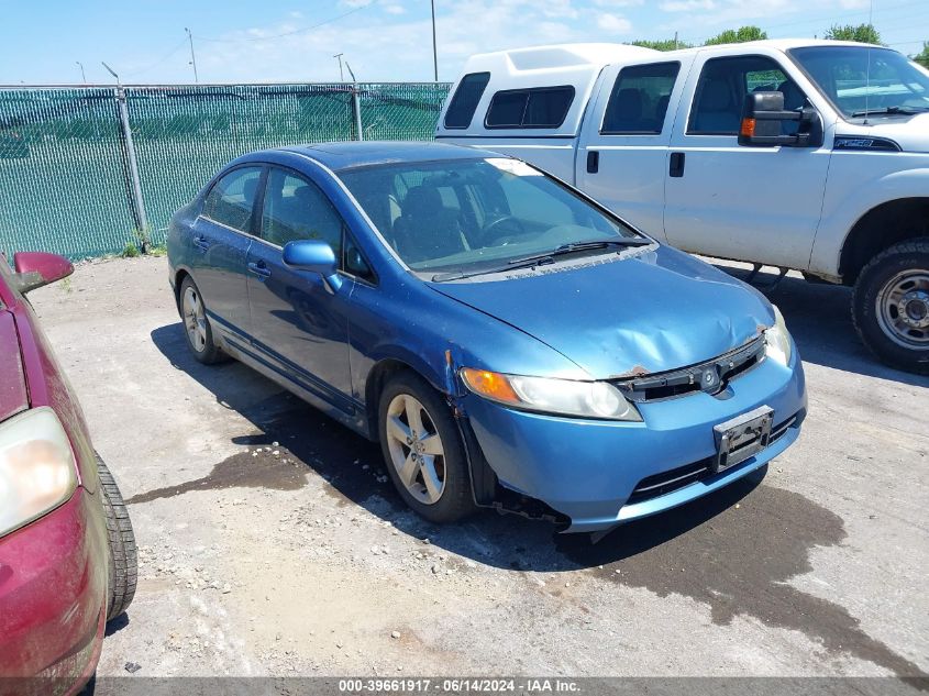 2006 Honda Civic Ex VIN: 1HGFA16816L082758 Lot: 39661917