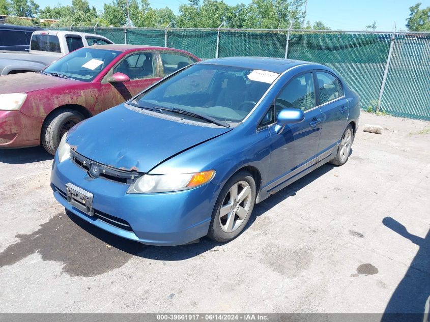 2006 Honda Civic Ex VIN: 1HGFA16816L082758 Lot: 39661917