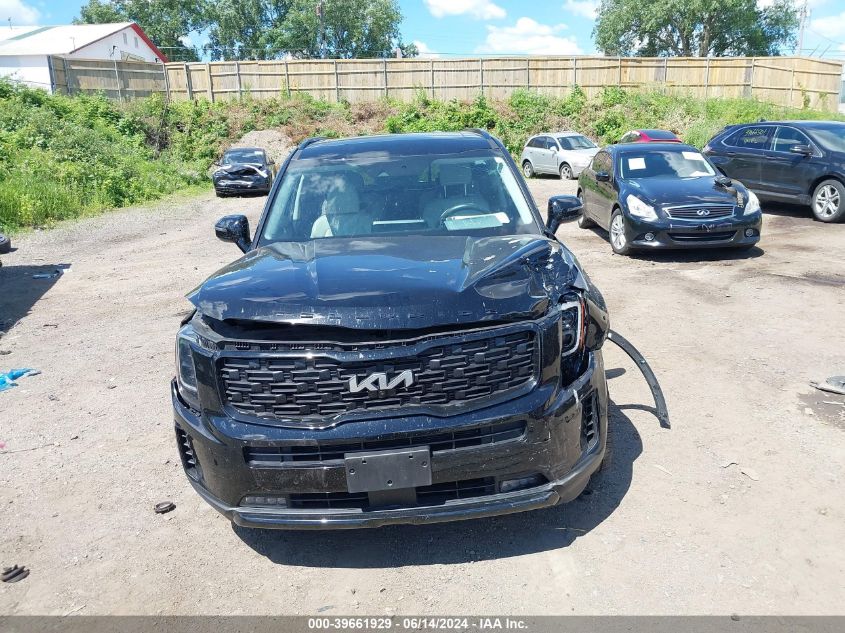 2022 Kia Telluride Sx VIN: 5XYP5DHC6NG212554 Lot: 39661929